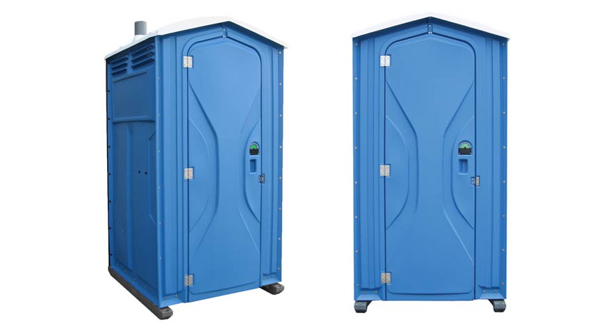 Long-term porta potty units on site in Fort Pierce, Florida